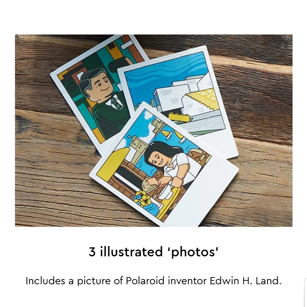 💥BUY 2 GET 1 FREE  LEGO  Polaroid OneStep SX-70 Camera, Retail Price$79. - Picture 12 of 16